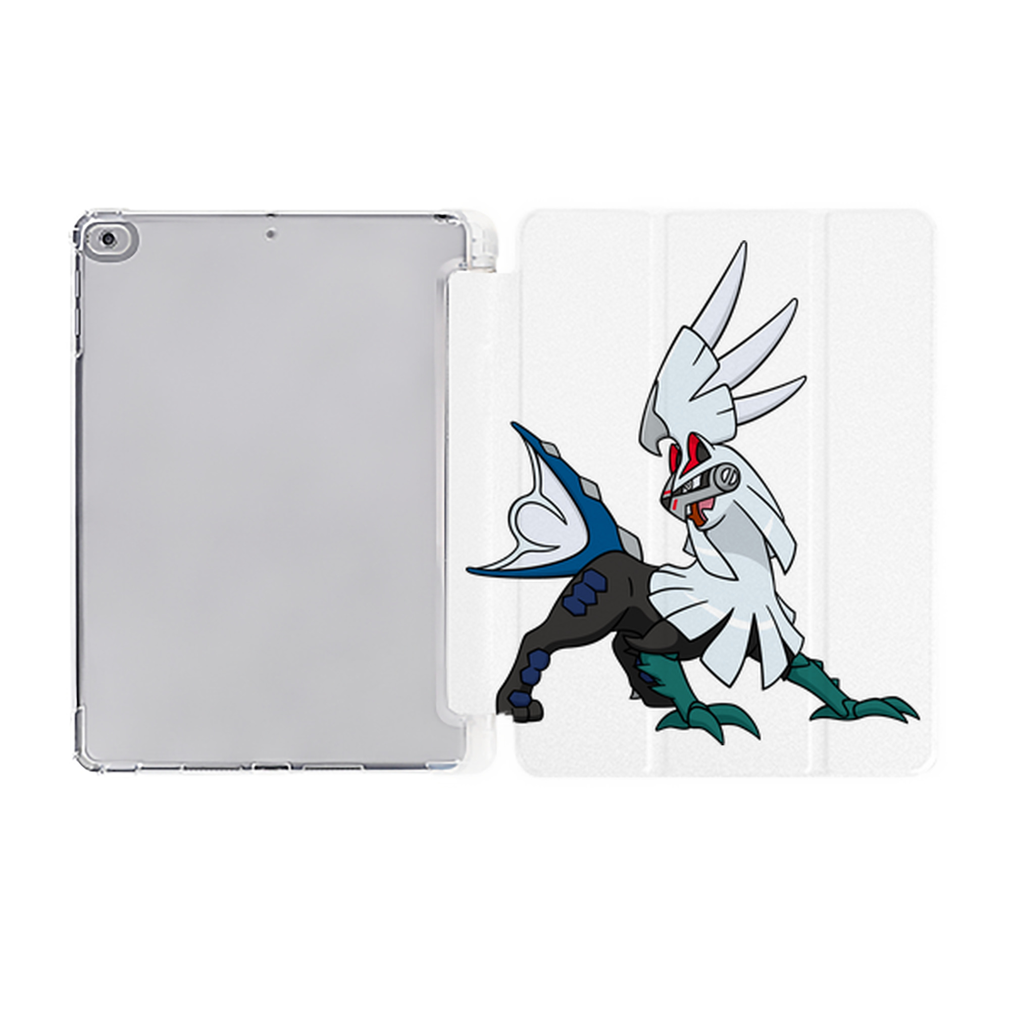 （画像用） ポケットモンスター Pokémon IPad ケース ペン収納付き 三つ折りスタンド PUレザー×シリコン 対応機種9.5/10.5/10.9インチ